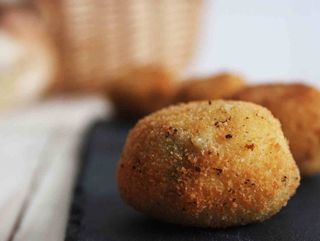 Croquetas de boletus veganas 