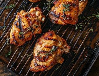 Pulpe de pui dezosate la gratar