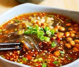 59. Spaghetti di soia caldi e agropiccante