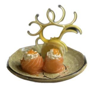 85.Gunkan De Salmón Y Philadelphia (2 Uds.)