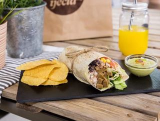 Vegan Burrito Burger