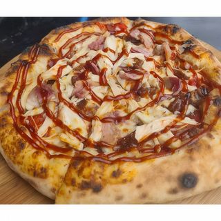 Shredded Pork BBQ Pizza