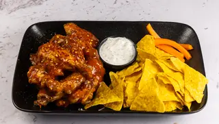 Hot Buffalo wings