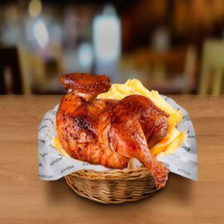 1/2 pollo a la brasa