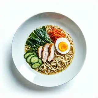 71. Matcha soba tori