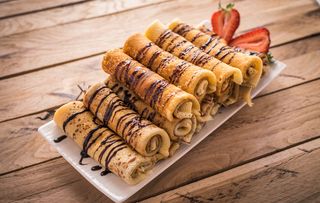 Palačinka sa nutellom i mleveno plazmom