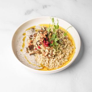 Truffle forest risotto