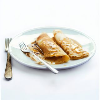 crêpe miel noix