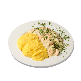 Ciulama de pui cu ciuperci