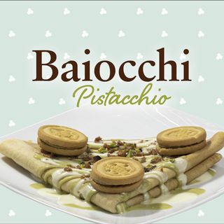 Crêpes special Baiocchi al pistacchio