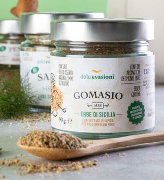 Gomasio alle erbe con sesamo di Ispica 90g