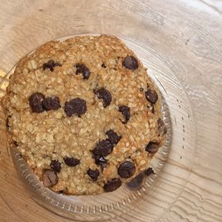 Galleta de avena platano chocolate y almendra