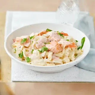 Tagliatelles Au Saumon