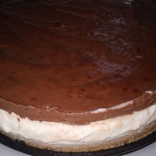 Tarta de chocolate fría ( helado)