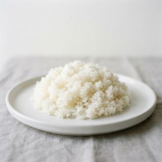 Riso bianco al vapore