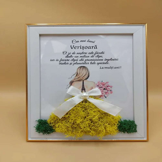 Tablou cu licheni Verisoara - 15x20