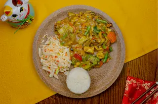 Owoce Morza w Sosie Curry