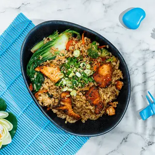 Wok orez cu pui in Sos Chinezesc