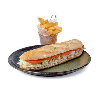 Baguete de Atum com Batata