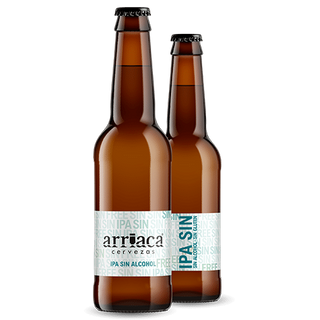 Arriaca IPA sin alcohol. Botella 33cl