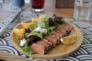 Татаки из лосося