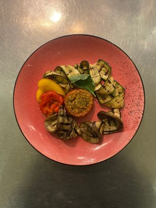 Verdure grigliate e marinate