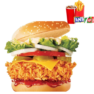 Zinger Hamburguesa Menú