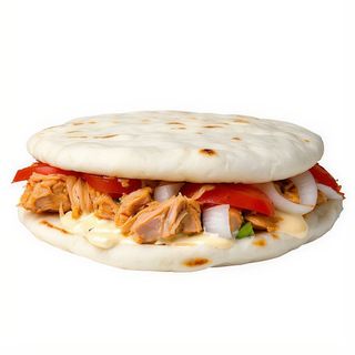 Arepa De Atún Y Cebolla