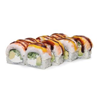 Рол Філадельфія максі фірмова з креветкою 390г