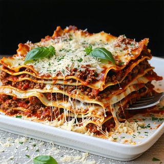 Menu Lasanha (Lasanha de Carne de Vaca + Bebida)