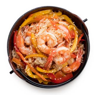 Тяхан с морепродуктами