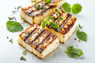 Halloumi grigliato e miele
