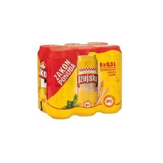 Ožujsko svijetlo pivo 6-pack 0,5 l