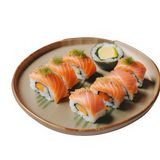 Sushi Salmón Asado (4 uds.)