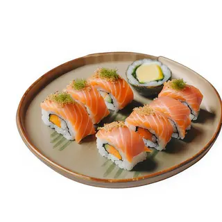 Sushi Salmón L, 10 Piezas