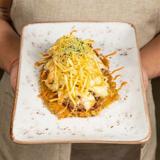 Patacon Carne Desmechada 