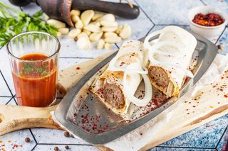 ქაბაბი ბადე-ქონში