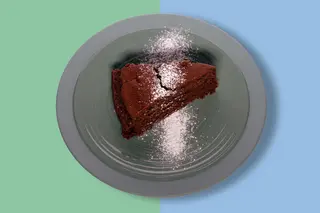 Brownie di Torta caprese