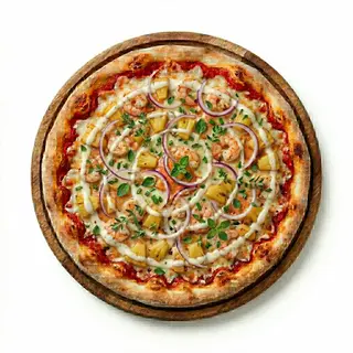 Pizza Tropical Mitjana 28 Cm.