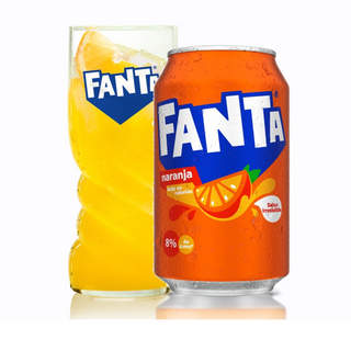 Fanta de naranja 