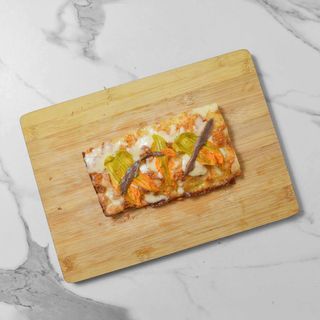 Fiori di zucca e alici - 4 tranci