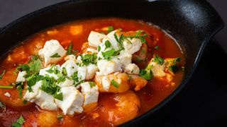 Creveți Puerto gratinati