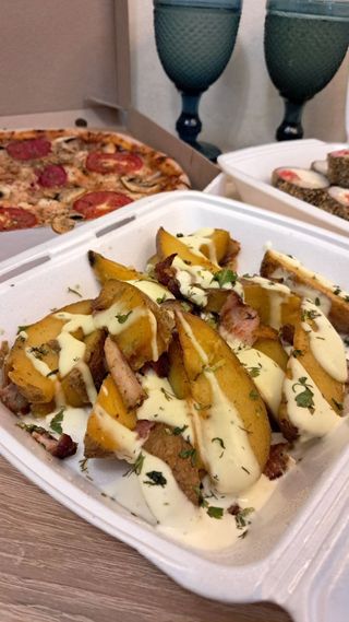 Картопля з беконом