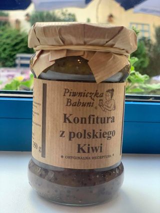 Piwniczka Babuni Konfitura z Polskiego kiwi 350g