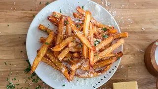 LAS PAPAS:  Parmesano y Trufa