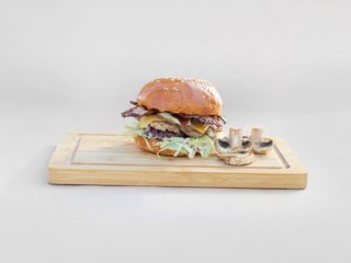 Burger grillowane pieczarki