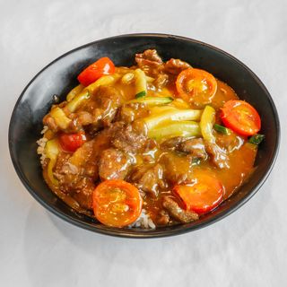 Arroz Con Ternera Al Curry