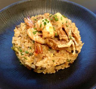 Yakimeshi Arroz c/Vegetais e Camarão