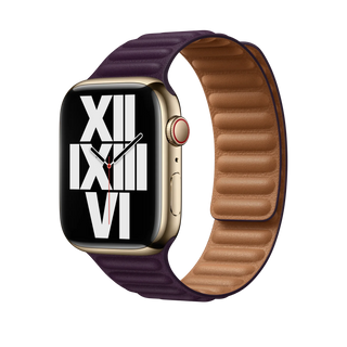 Dark Cherry Leather Link - M/L