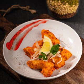 Thai red chicken tikka